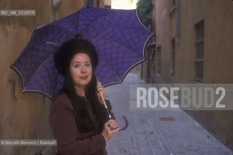 Mantua Literature Festival 1999 . American poet Tess Gallagher / Festivaletteratura di Mantova 1999. La poetessa Tess Gallagher - ©Marcello Mencarini/Rosebud2