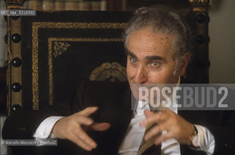 Italian jurist Ettore Gallo, 1993 / Il giurista Ettore Gallo, 1993 - ©Marcello Mencarini/Rosebud2