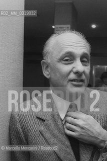 Italian publisher Livio Garzanti (1981) / Leditore Livio Garzanti (1981) - ©Marcello Mencarini/Rosebud2