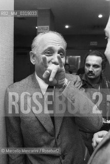 Italian publisher Livio Garzanti (1981) / Leditore Livio Garzanti (1981) - ©Marcello Mencarini/Rosebud2