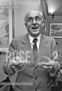 Italian publisher Livio Garzanti (1981) / Leditore Livio Garzanti (1981) - ©Marcello Mencarini/Rosebud2