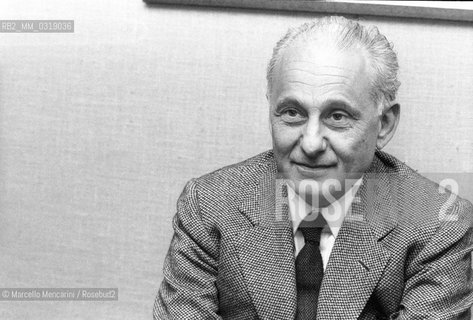 Italian publisher Livio Garzanti (1981) / Leditore Livio Garzanti (1981) - ©Marcello Mencarini/Rosebud2