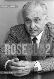 Italian publisher Livio Garzanti (1981) / Leditore Livio Garzanti (1981) - ©Marcello Mencarini/Rosebud2