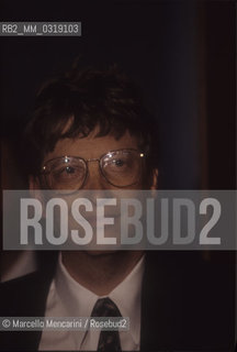 American business magnate Bill Gates, Microsoft founder (about 1985) / Limprenditore americano, fondatore di Microsoft, Bill Gates (1985 circa) - ©Marcello Mencarini/Rosebud2