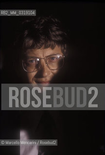 American business magnate Bill Gates, Microsoft founder (about 1985) / Limprenditore americano, fondatore di Microsoft, Bill Gates (1985 circa) - ©Marcello Mencarini/Rosebud2