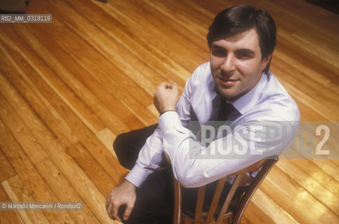 Italian conductor Daniele Gatti (1990) / Il direttore dorchestra Daniele Gatti (1990) - ©Marcello Mencarini/Rosebud2