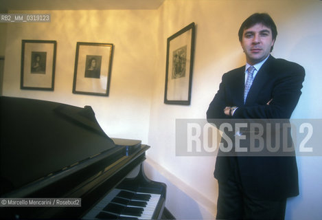 Italian conductor Daniele Gatti (1990) / Il direttore dorchestra Daniele Gatti (1990) - ©Marcello Mencarini/Rosebud2