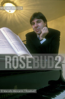 Italian conductor Daniele Gatti (1990) / Il direttore dorchestra Daniele Gatti (1990) - ©Marcello Mencarini/Rosebud2