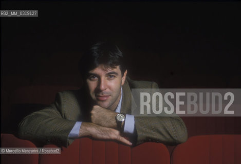 Rome, Pius XII Auditorium, 1995. Italian conductor Daniele Gatti / Roma, Auditorium Pio XII, 1995. Il direttore dorchestra Daniele Gatti - ©Marcello Mencarini/Rosebud2