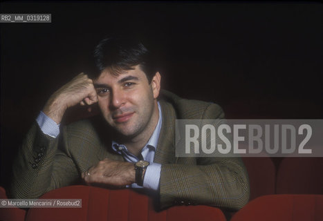 Rome, Pius XII Auditorium, 1995. Italian conductor Daniele Gatti / Roma, Auditorium Pio XII, 1995. Il direttore dorchestra Daniele Gatti - ©Marcello Mencarini/Rosebud2