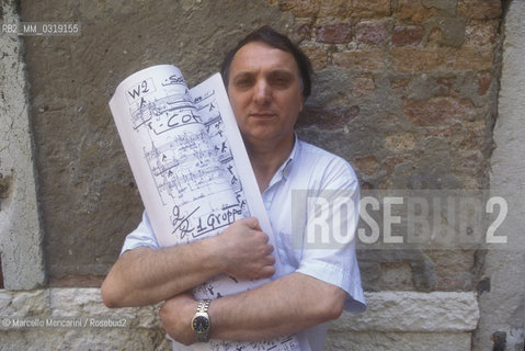 Venice Music Biennale1995. Italian composer Adriano Guarnieri / Biennale Musica di Venezia 1995. Il compositore Adriano Guarnieri - ©Marcello Mencarini/Rosebud2