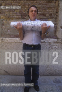 Venice Music Biennale1995. Italian composer Adriano Guarnieri / Biennale Musica di Venezia 1995. Il compositore Adriano Guarnieri - ©Marcello Mencarini/Rosebud2