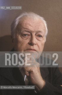 Italian conductor and composer Gianandrea Gavazzeni, about 1980 / Il direttore dorchestra e compositore Gianandrea Gavazzeni, 1980 circa - ©Marcello Mencarini/Rosebud2