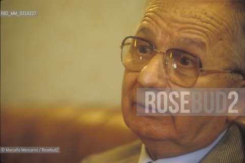 Arezzo, 1992. Licio Gelli at Villa Wanda / Arezzo, 1992. Licio Gelli a Villa Wanda - ©Marcello Mencarini/Rosebud2