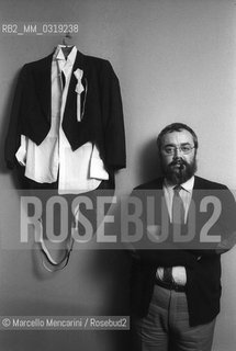 Rome Opera House, 1980. Italian conductor Gianluigi Gelmetti / Roma, Teatro dellOpera, 1980. Il direttore dorchestra Gianluigi Gelmetti - ©Marcello Mencarini/Rosebud2
