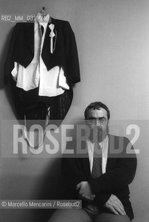 Rome Opera House, 1980. Italian conductor Gianluigi Gelmetti / Roma, Teatro dellOpera, 1980. Il direttore dorchestra Gianluigi Gelmetti - ©Marcello Mencarini/Rosebud2