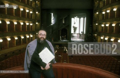 Italian conductor Gianluigi Gelmetti (about 1985) / Il direttore dorchestra Gianluigi Gelmetti (1985 circa) - ©Marcello Mencarini/Rosebud2