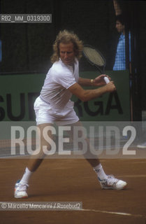 Rome, 1989. American tennis player Vitas Gerulaitis / Roma, 1989. Il tennista Vitas Gerulaitis - ©Marcello Mencarini/Rosebud2