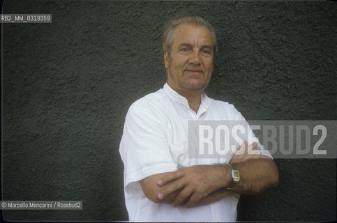 Ariccia (Rome) 1990. Bulgarian opera singer Nicolai Ghiaurov / Ariccia (Roma) 1990.  Il cantante lirico Nicolai Ghiaurov  - ©Marcello Mencarini/Rosebud2
