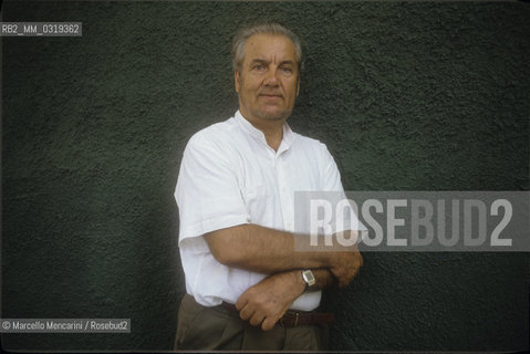 Ariccia (Rome) 1990. Bulgarian opera singer Nicolai Ghiaurov / Ariccia (Roma) 1990.  Il cantante lirico Nicolai Ghiaurov  - ©Marcello Mencarini/Rosebud2