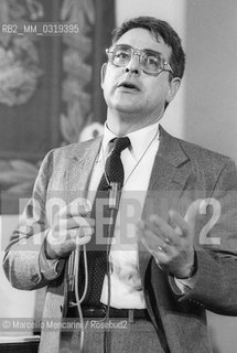 Italian American astrophysicist Riccardo Giacconi (1981) / Lastrofisico Riccardo Giacconi (1981) - ©Marcello Mencarini/Rosebud2