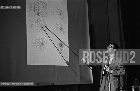 Italian American astrophysicist Riccardo Giacconi (1981) / Lastrofisico Riccardo Giacconi (1981) - ©Marcello Mencarini/Rosebud2
