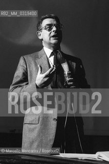 Italian American astrophysicist Riccardo Giacconi (1981) / Lastrofisico Riccardo Giacconi (1981) - ©Marcello Mencarini/Rosebud2