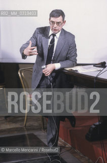 Italian American astrophysicist Riccardo Giacconi (1981) / Lastrofisico Riccardo Giacconi (1981) - ©Marcello Mencarini/Rosebud2