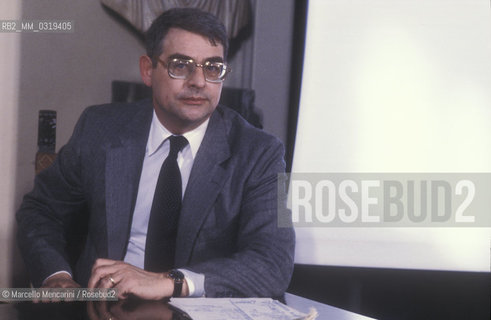 Italian American astrophysicist Riccardo Giacconi (1981) / Lastrofisico Riccardo Giacconi (1981) - ©Marcello Mencarini/Rosebud2