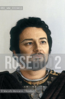 Italian tenor Giuseppe Giacomini (about 1980) / Il tenore Giuseppe Giacomini (1980 circa) - ©Marcello Mencarini/Rosebud2