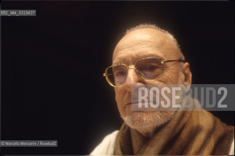 Rome, 1998. Austrian conductor Michael Gielen / Roma, 1998. il direttore dorchestra Michael Gielen - ©Marcello Mencarini/Rosebud2
