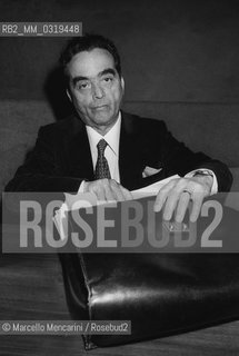 Italian philologist Marcello Gigante (1981) / Il filologo Marcello Gigante (1981) - ©Marcello Mencarini/Rosebud2