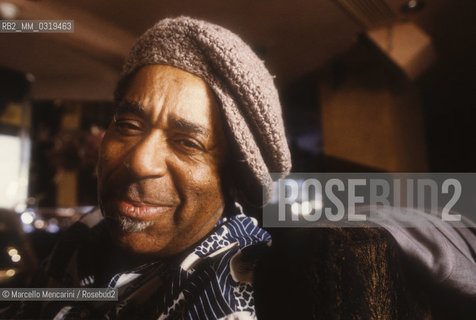 Rome, 1983. American jazz trumpeter Dizzie Gillespie / Roma, 1983. Il trombettista jazz Dizzie Gillespie - ©Marcello Mencarini/Rosebud2