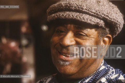 Rome, 1983. American jazz trumpeter Dizzie Gillespie / Roma, 1983. Il trombettista jazz Dizzie Gillespie - ©Marcello Mencarini/Rosebud2