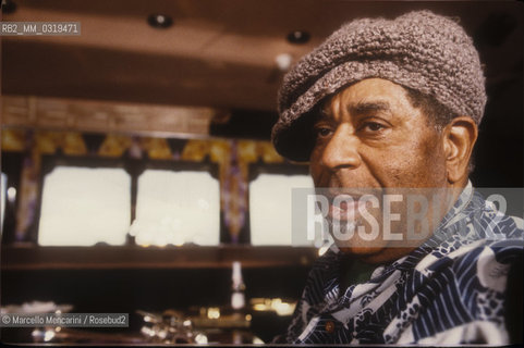 Rome, 1983. American jazz trumpeter Dizzie Gillespie / Roma, 1983. Il trombettista jazz Dizzie Gillespie - ©Marcello Mencarini/Rosebud2