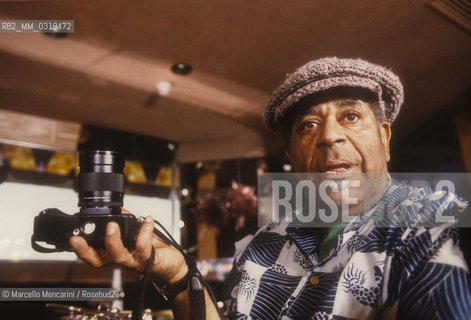 Rome, 1983. American jazz trumpeter Dizzie Gillespie / Roma, 1983. Il trombettista jazz Dizzie Gillespie - ©Marcello Mencarini/Rosebud2