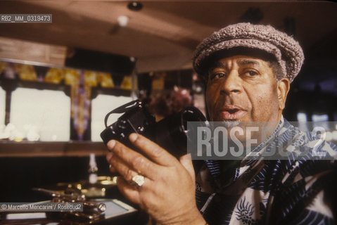 Rome, 1983. American jazz trumpeter Dizzie Gillespie / Roma, 1983. Il trombettista jazz Dizzie Gillespie - ©Marcello Mencarini/Rosebud2