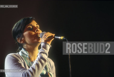 Italian operatic pop singer Filippa Giordano, 1999 / La cantante lirica-pop Filippa Giordano, 1999 - ©Marcello Mencarini/Rosebud2