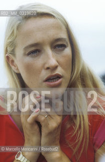 Venice Film festival, about 1980. Actress Eleonora Giorgi / Mostra del Cinema di Venezia, 1980 circa. Lattrice Eleonora Giorgi - ©Marcello Mencarini/Rosebud2