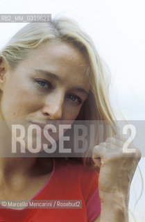 Venice Film festival, about 1980. Actress Eleonora Giorgi / Mostra del Cinema di Venezia, 1980 circa. Lattrice Eleonora Giorgi - ©Marcello Mencarini/Rosebud2