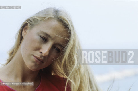 Venice Film festival, about 1980. Actress Eleonora Giorgi / Mostra del Cinema di Venezia, 1980 circa. Lattrice Eleonora Giorgi - ©Marcello Mencarini/Rosebud2
