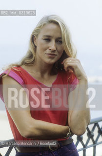 Venice Film festival, about 1980. Actress Eleonora Giorgi / Mostra del Cinema di Venezia, 1980 circa. Lattrice Eleonora Giorgi - ©Marcello Mencarini/Rosebud2