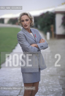 Venice Film festival, 1995. Actress Eleonora Giorgi / Mostra del Cinema di Venezia, 1995. Lattrice Eleonora Giorgi - ©Marcello Mencarini/Rosebud2