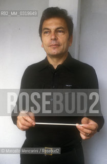 French conductor Reynald Giovaninetti, about 1988 / Il direttore dorchestra Reynald Giovaninetti , 1988 circa - ©Marcello Mencarini/Rosebud2