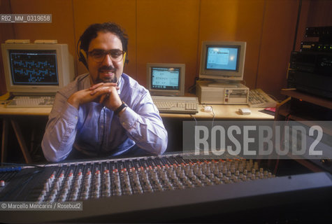 Italian music composer Maurizio Guidi, 1994 / Il compositore Maurizio Guidi, 1994 - ©Marcello Mencarini/Rosebud2