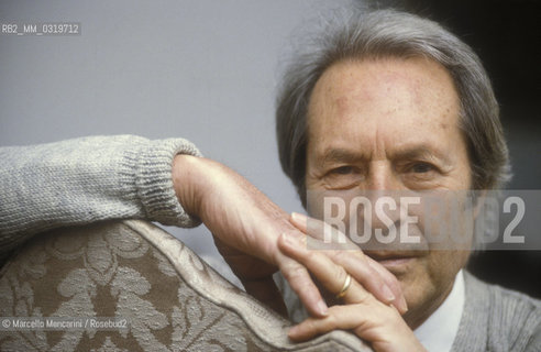 Milan, 1992. Italian conductor Carlo Maria Giulini / Milano, 1992. Il direttore dorchestra Carlo Maria Giulini - ©Marcello Mencarini/Rosebud2