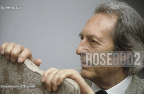 Milan, 1992. Italian conductor Carlo Maria Giulini / Milano, 1992. Il direttore dorchestra Carlo Maria Giulini - ©Marcello Mencarini/Rosebud2