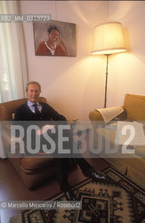 Milan, 1999. Italian conductor Carlo Maria Giulini in his house / Milano, 1999. Il direttore dorchestra Carlo Maria Giulini nella sua casa - ©Marcello Mencarini/Rosebud2