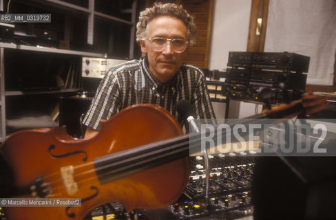 Giuliano Giunti, owner of private radio station Montebeni, about 1988 / Giuliano Giunti, proprietario della radio privata Montebeni, 1988 circa - ©Marcello Mencarini/Rosebud2