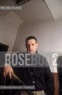 Composer Pilip Glass, 1989  / Il compositore Philip Glass, 1989 - ©Marcello Mencarini/Rosebud2